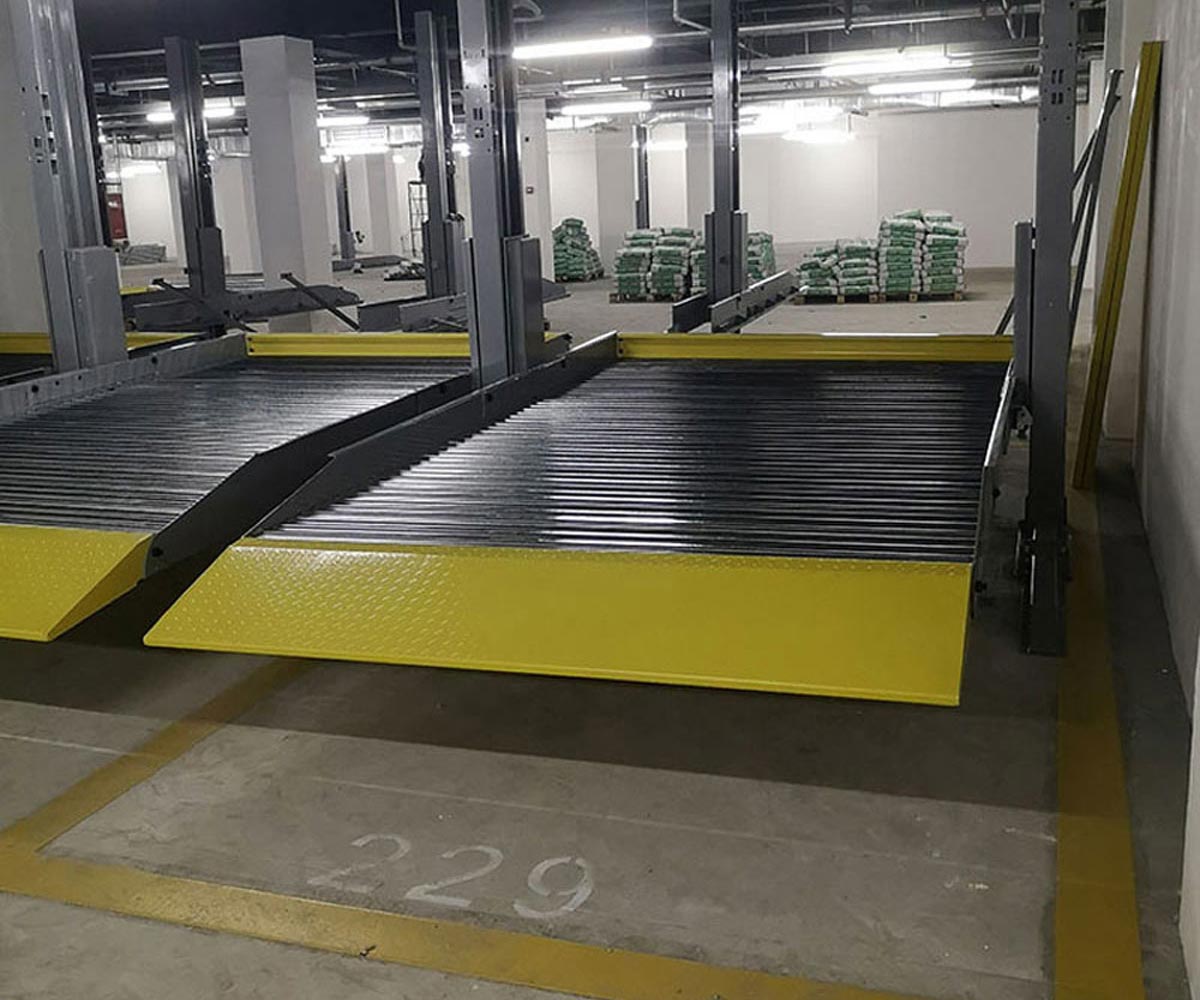 開江四柱簡易升降機械立體停車設(shè)備安裝