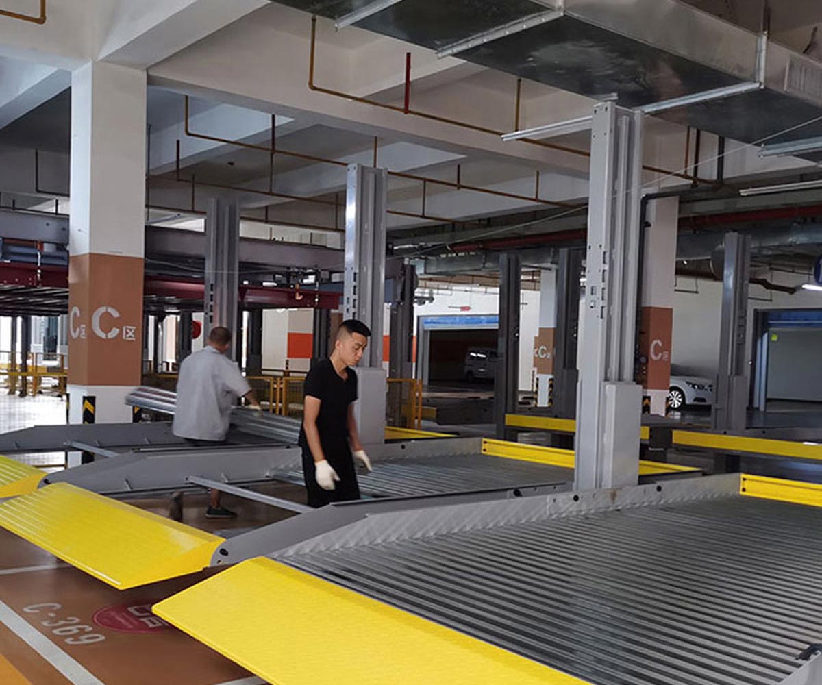黔江左右橫移機(jī)械式停車(chē)庫(kù)出租