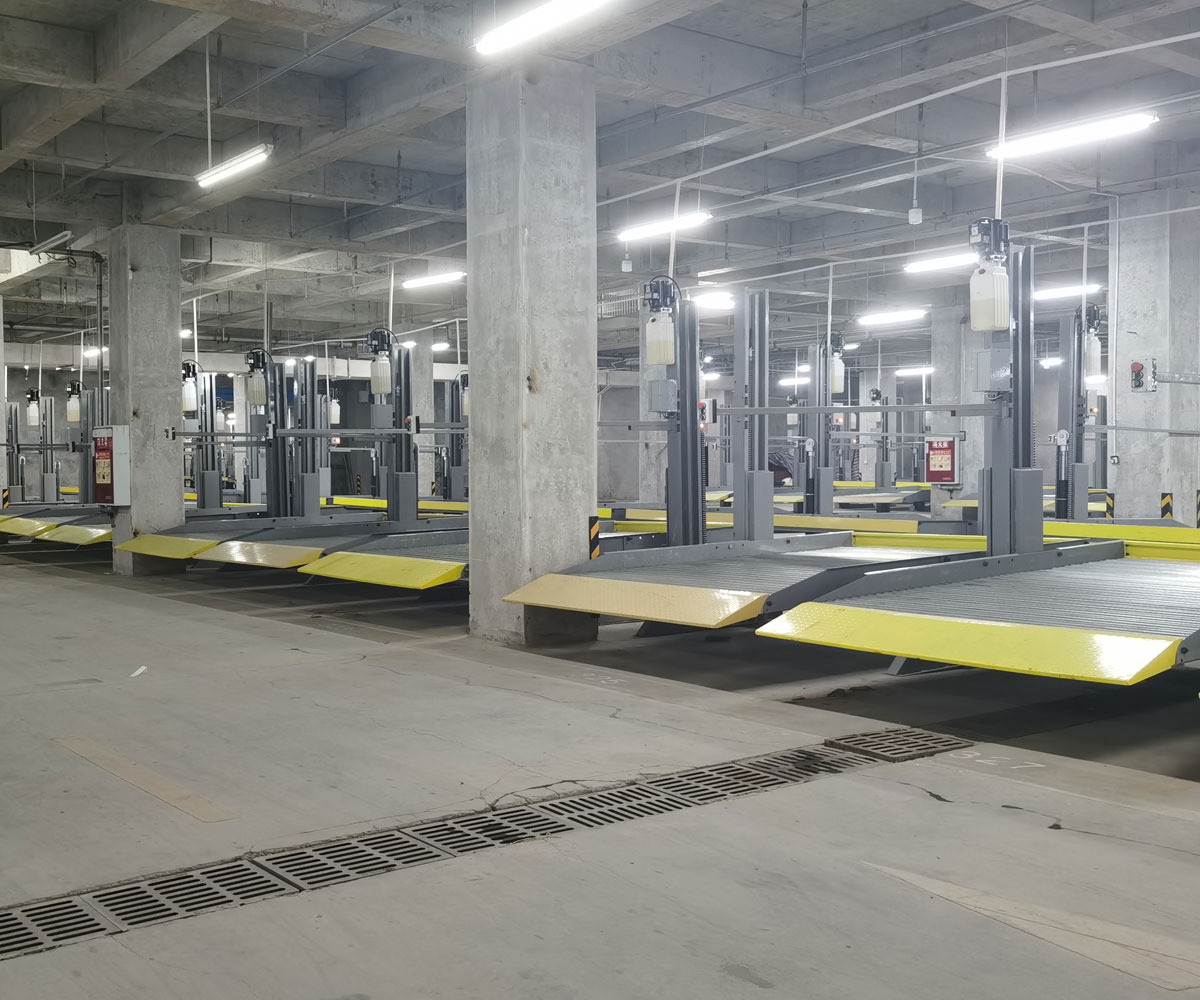 游仙兩柱升降式立體停車設(shè)備出租