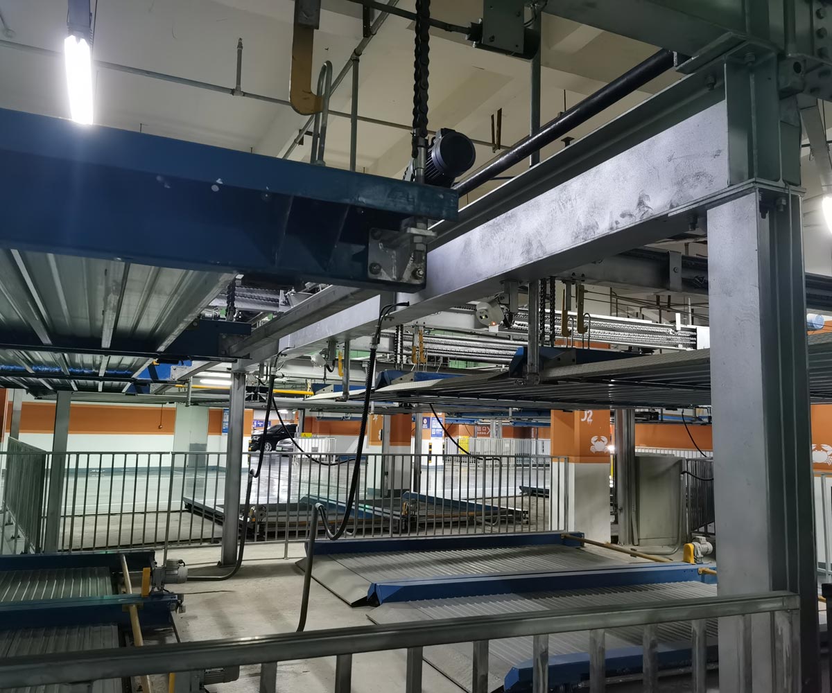 彭水單列PSH2二層升降橫移機(jī)械式停車設(shè)備