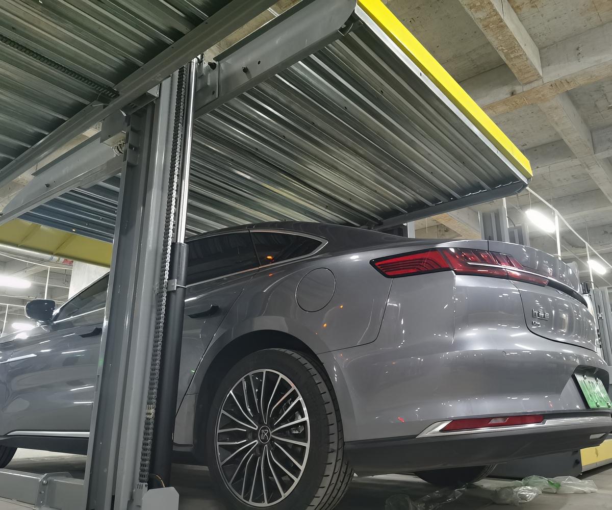 西充立體車庫兩柱停車位支持驗收